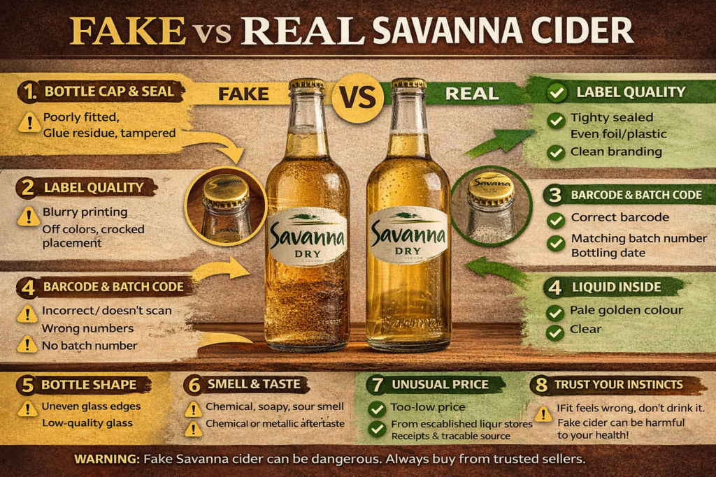 how to spot a fake savanna