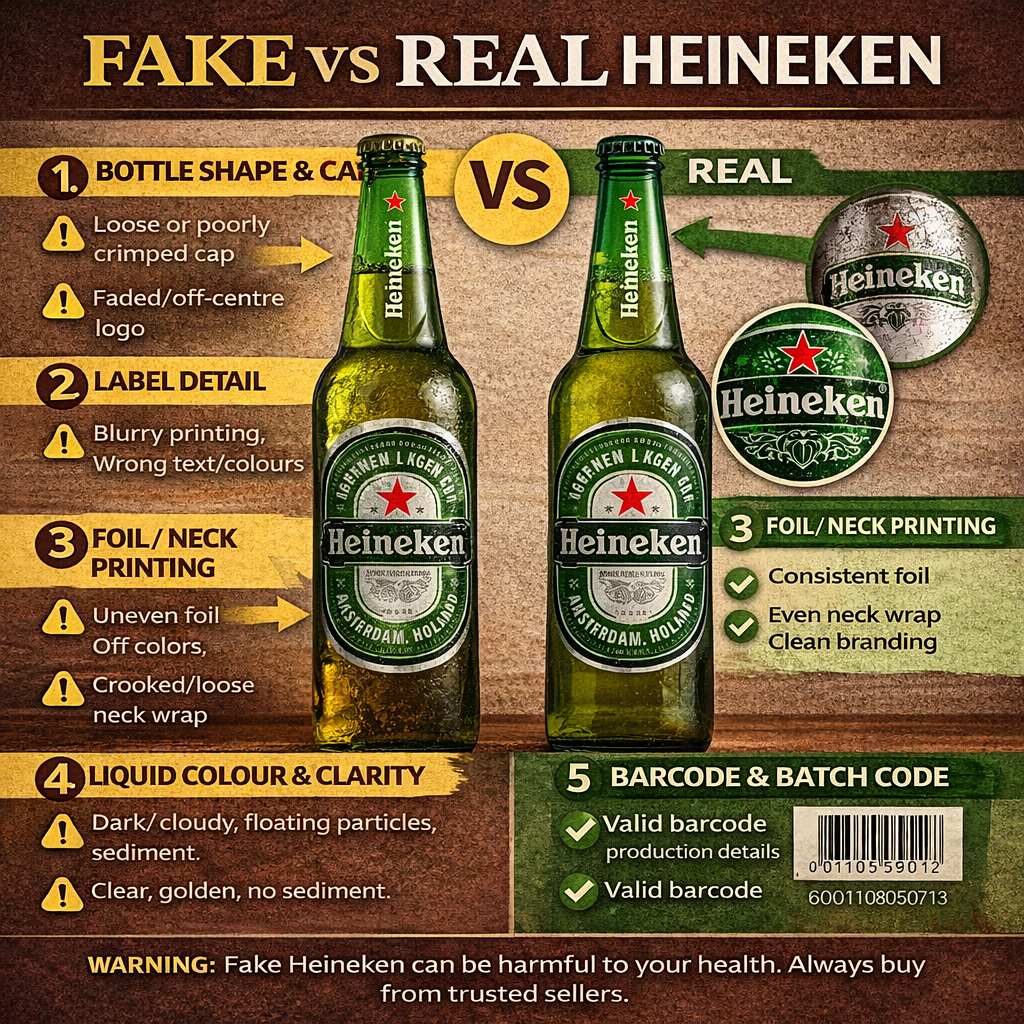 fake Heineken