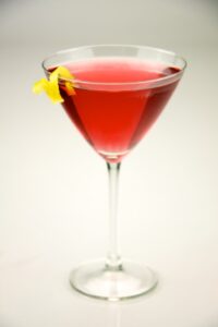 Cosmopolitan cocktail