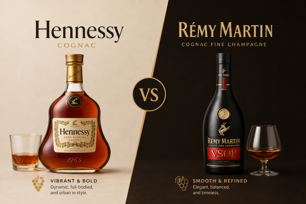 Hennessy vs Rémy Martin