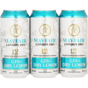 Mayfair Gin & Dry Lemon