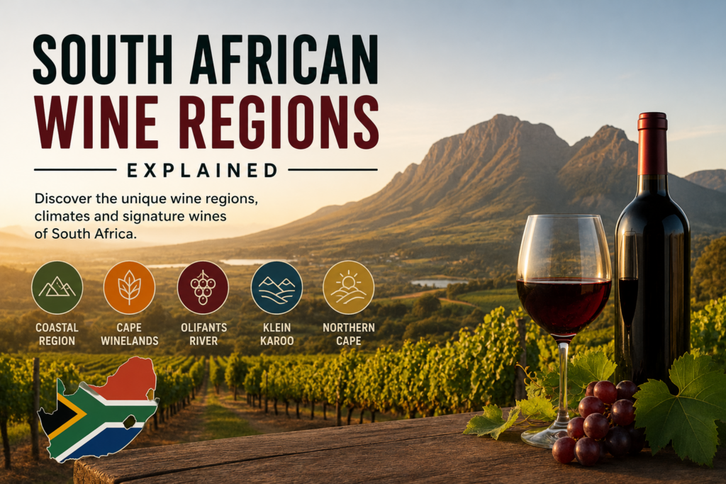 South African wine regions explained