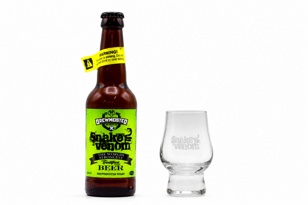 Snake venom beer